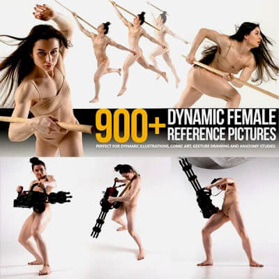900+ Dynamic Female Reference Pictures