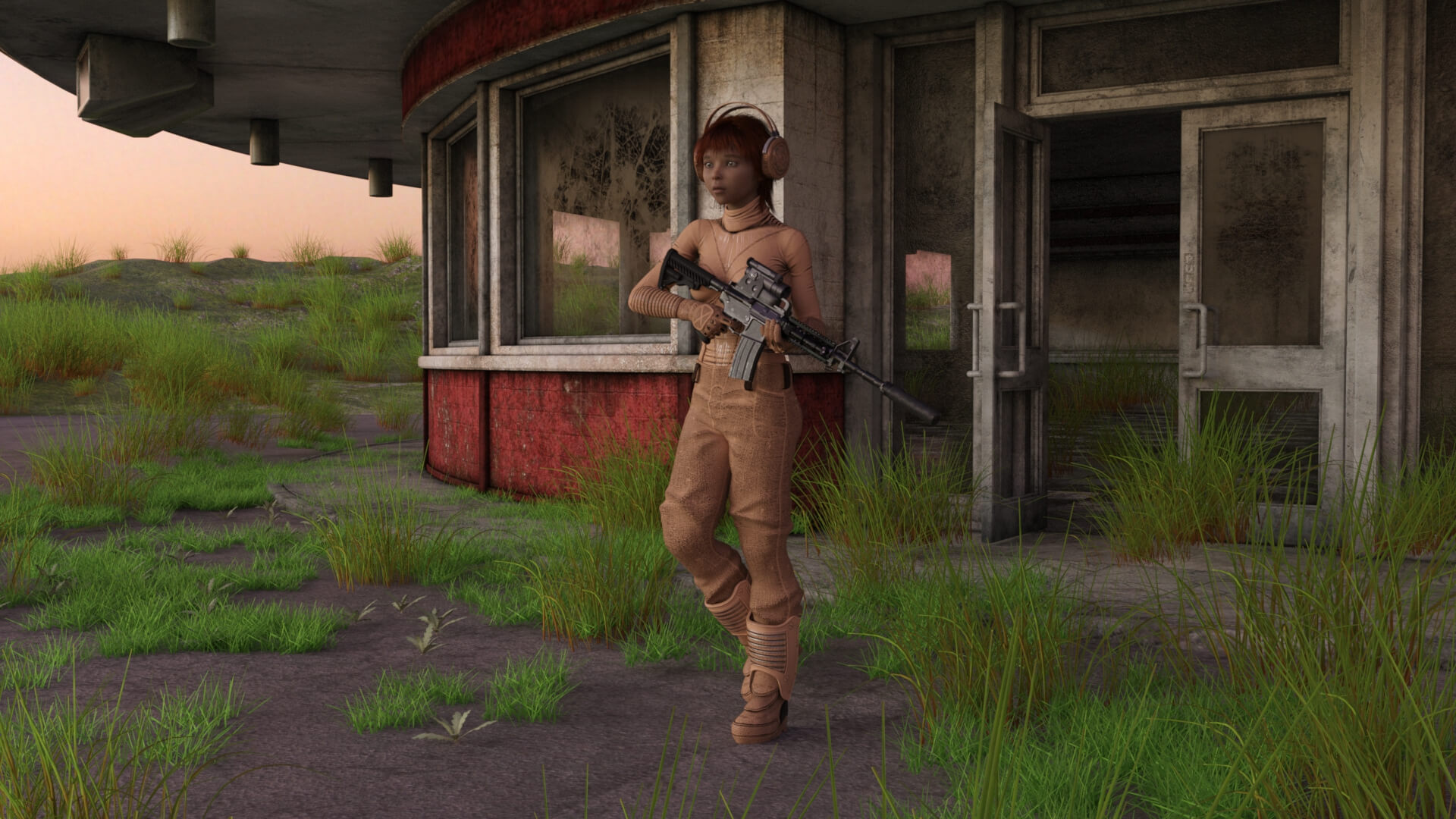 Dawn Patrol 3D Render, Digital Artwork by grafkdesigner