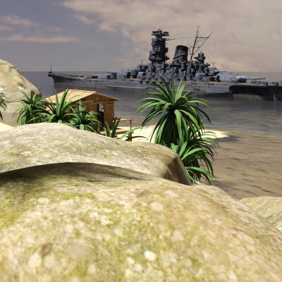 Monster Offshore 3D Wallpaper