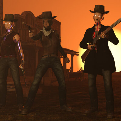 Tombstone 3D Wallpaper