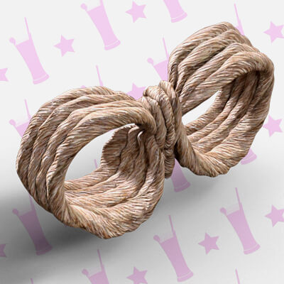 Toe Ropes for GJ3D Ropes for G8F - Free Daz Content by GrapeJuice3D