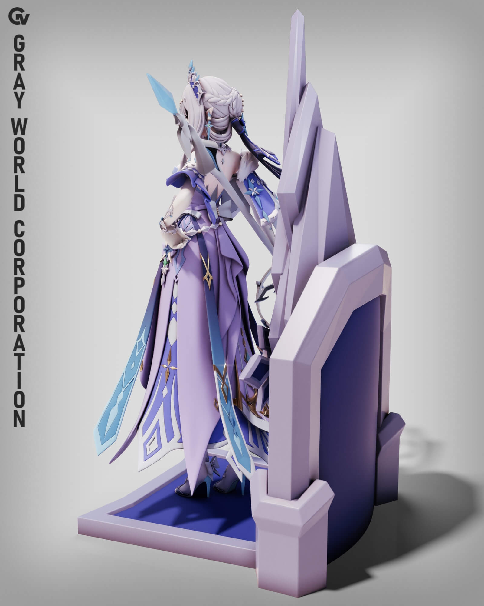 Anastasya Feodorovna Snezhnaya &quotThe Tsaritsa&quot - Ge 3D Model