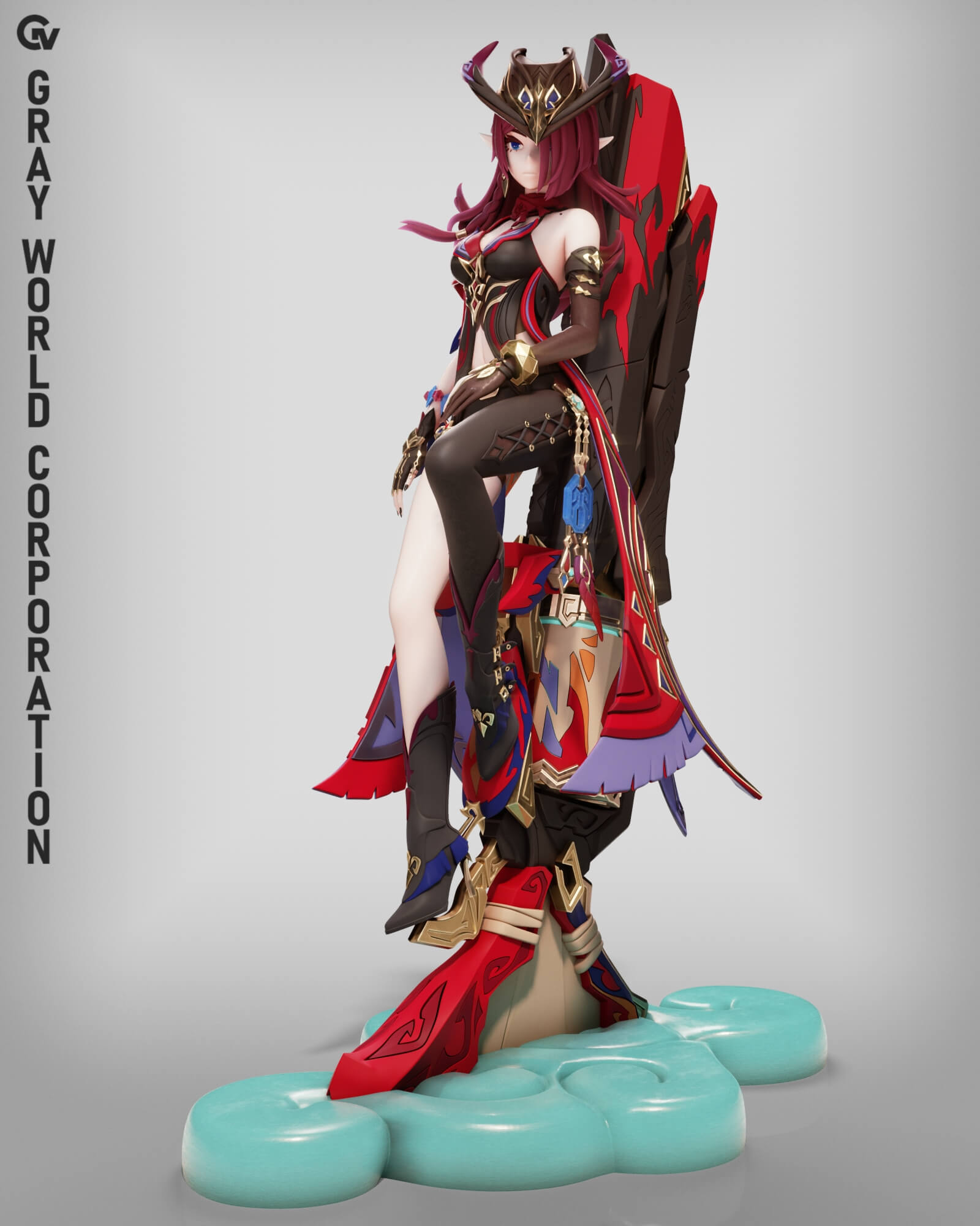 Chasca - Genshin Impact 3D Model