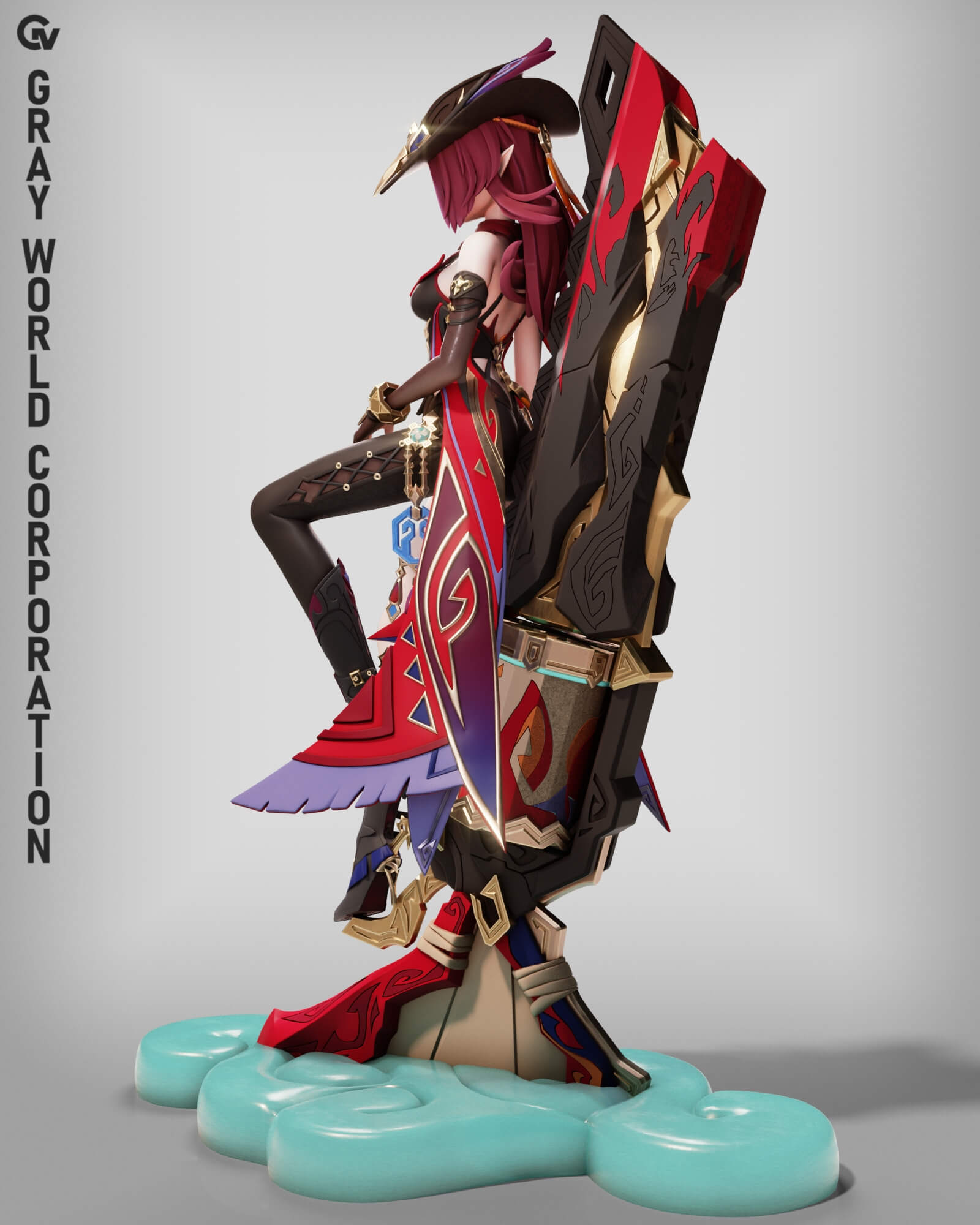 Chasca - Genshin Impact 3D Model