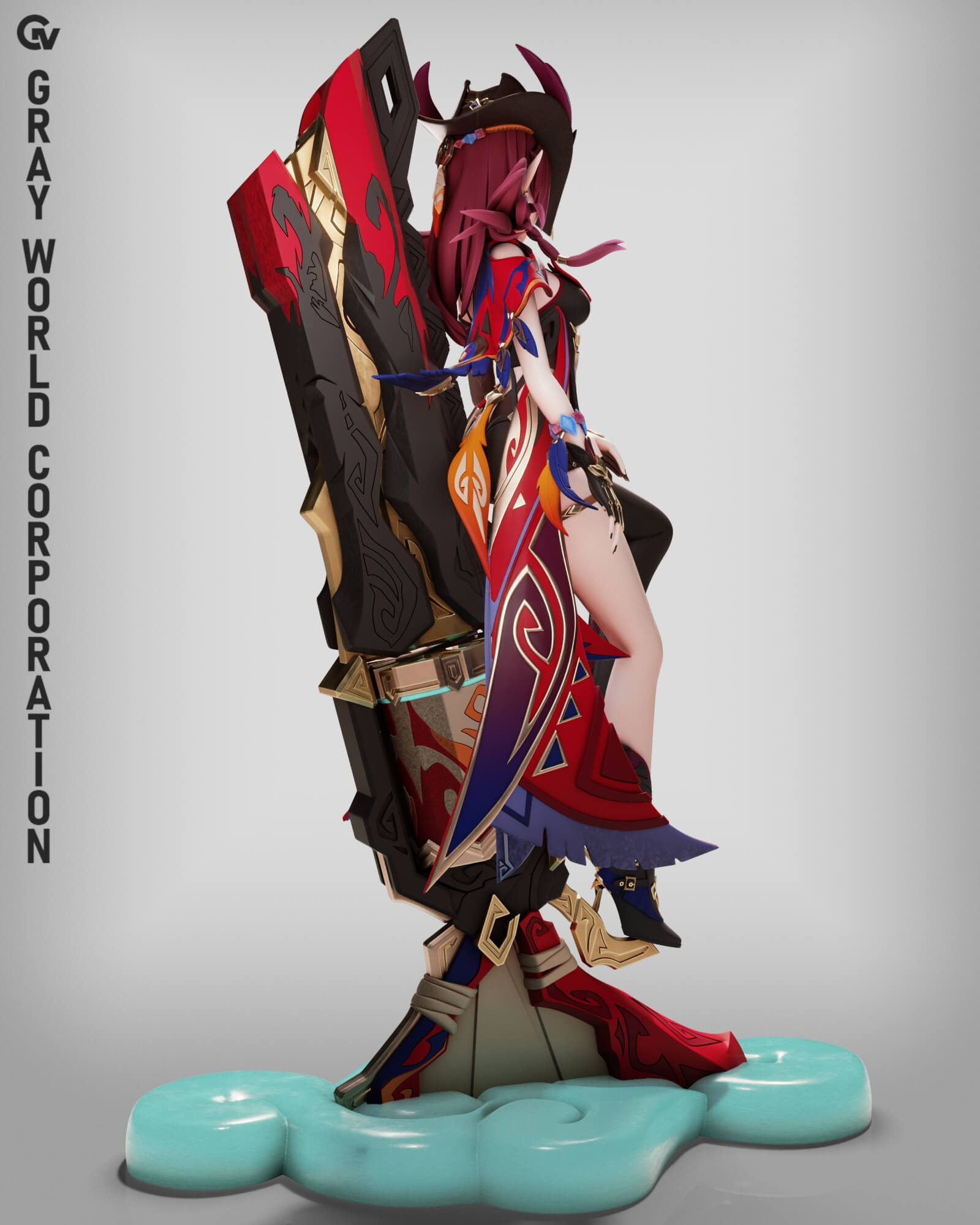 Chasca - Genshin Impact 3D Model