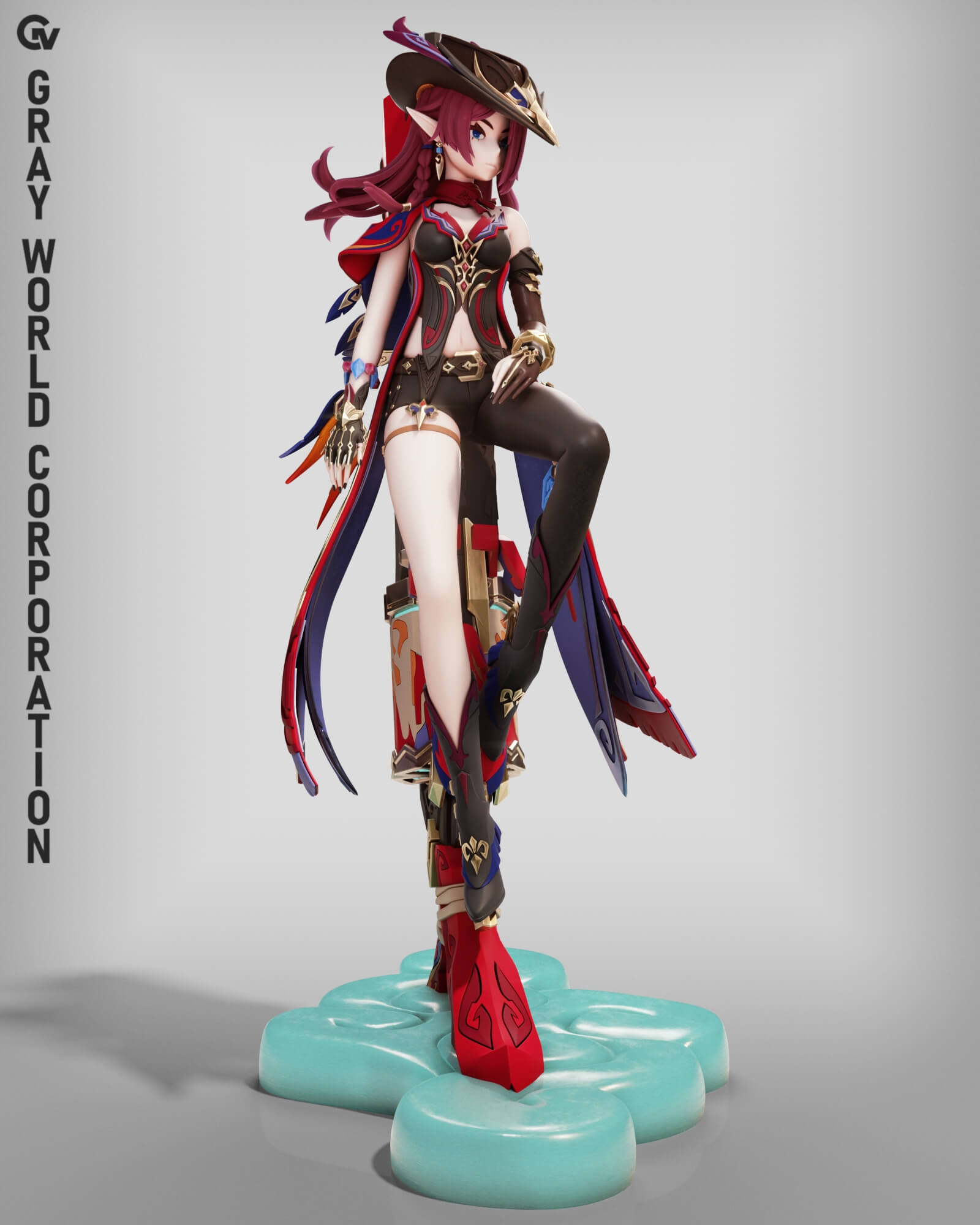 Chasca - Genshin Impact 3D Model