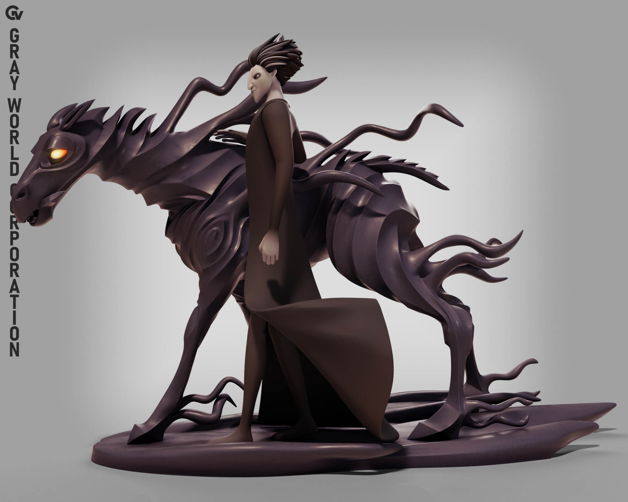 Pitch Black &quotBoogeyman&quot - Rise of The Guardians 3D Model