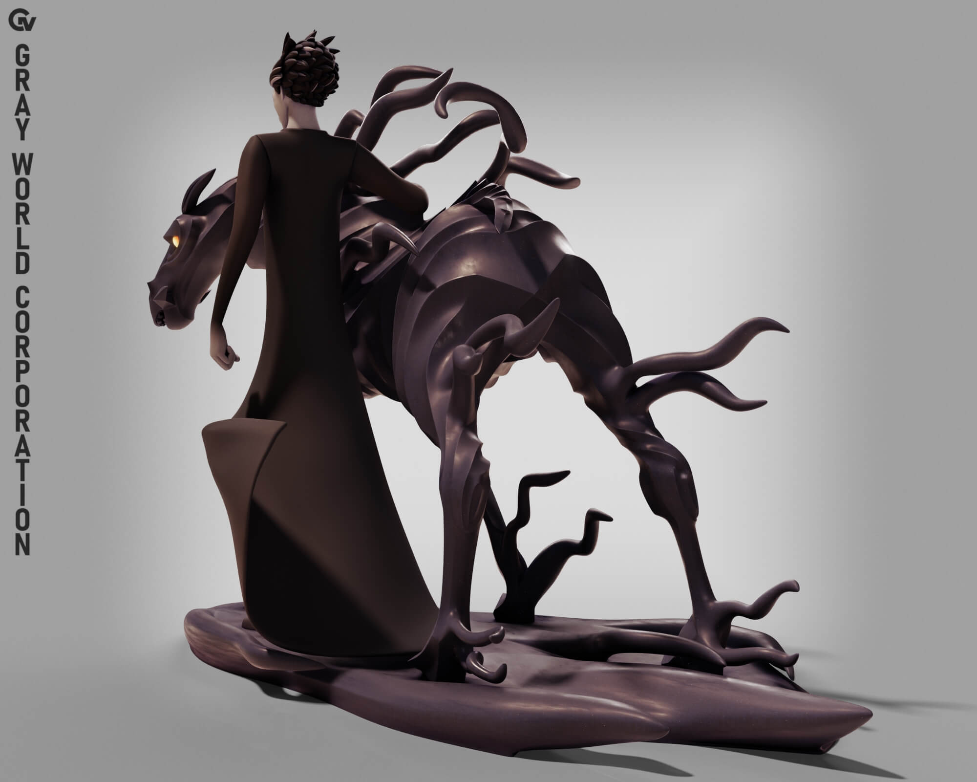 Pitch Black &quotBoogeyman&quot - Rise of The Guardians 3D Model