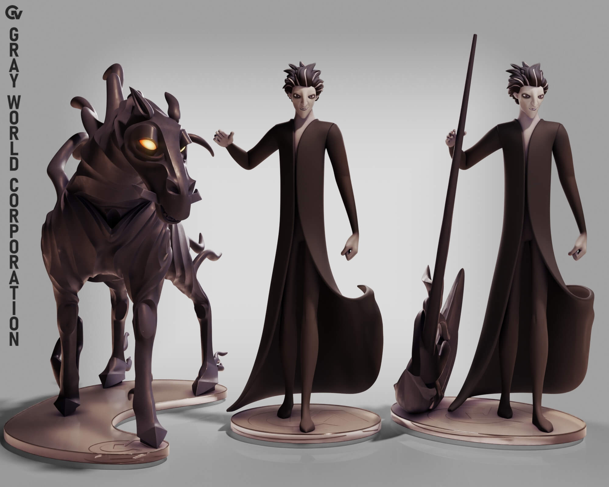 Pitch Black &quotBoogeyman&quot - Rise of The Guardians 3D Model