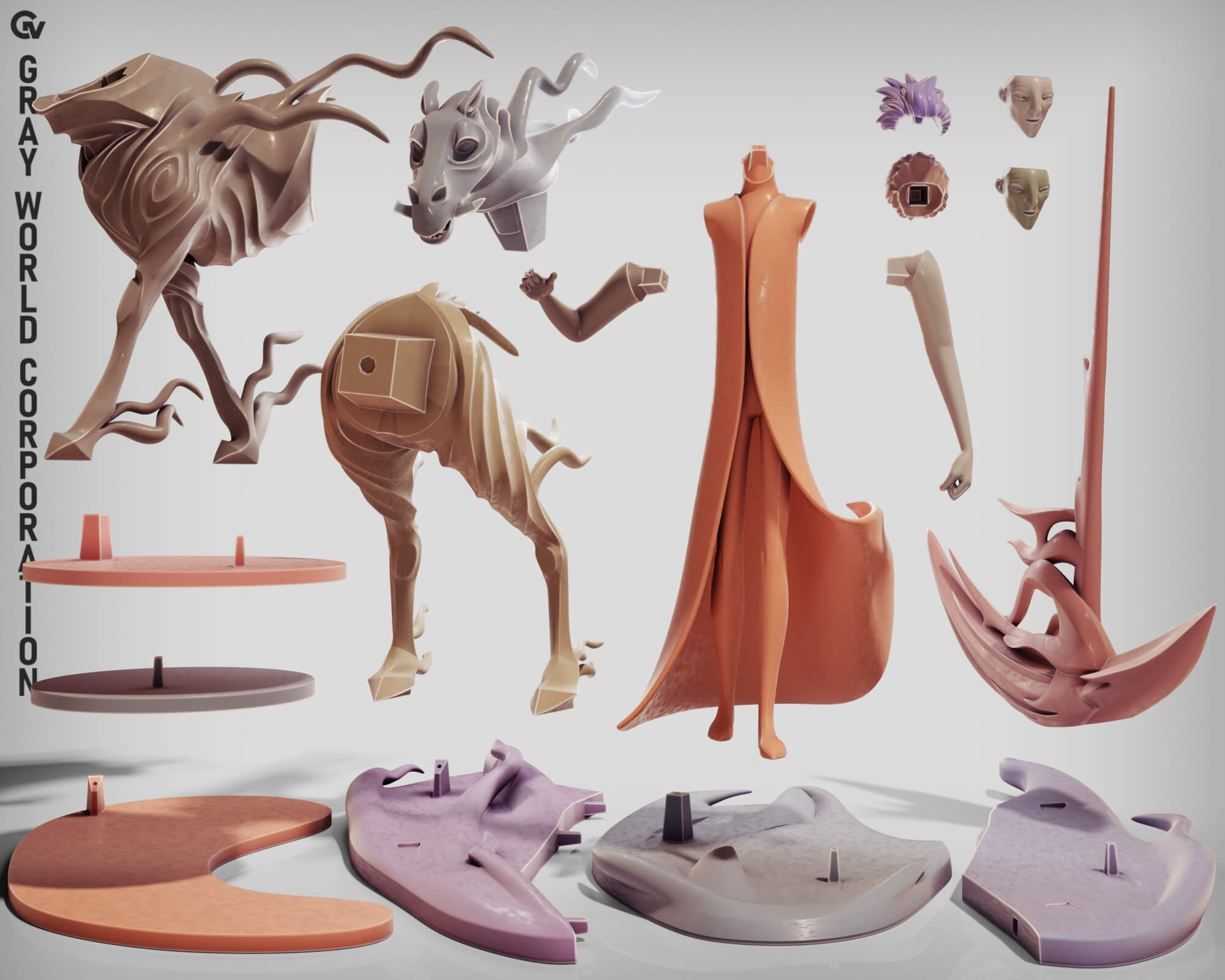 Pitch Black &quotBoogeyman&quot - Rise of The Guardians 3D Model