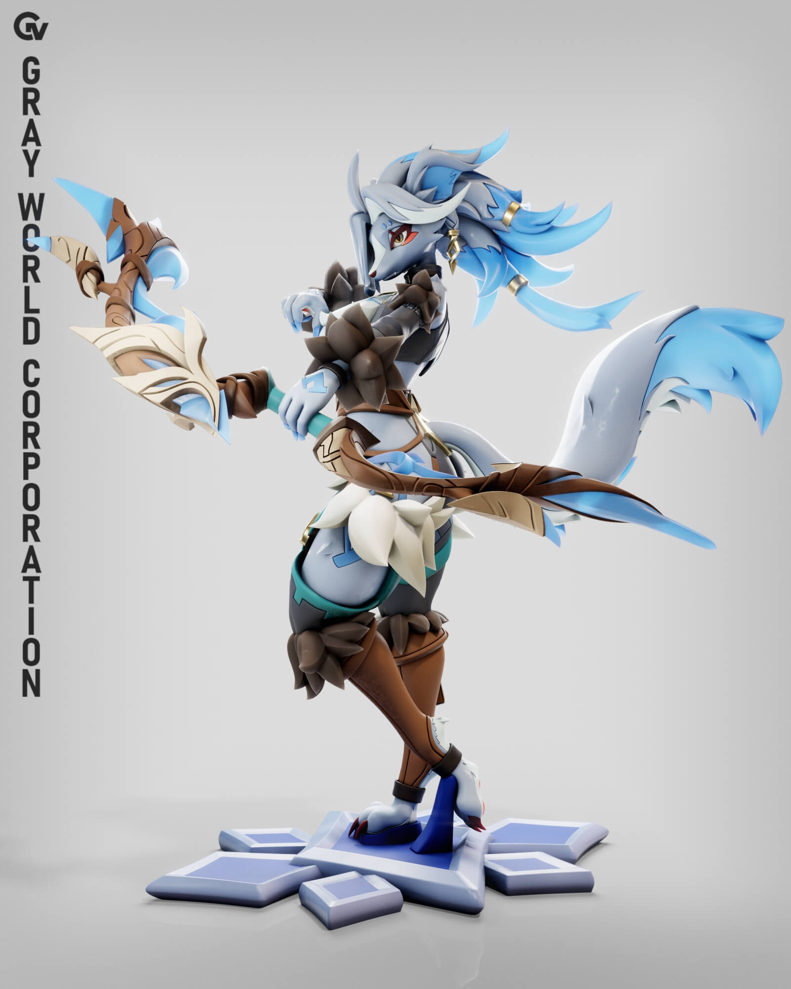 Voywolf Hunter - Genshin Impact 3D Model