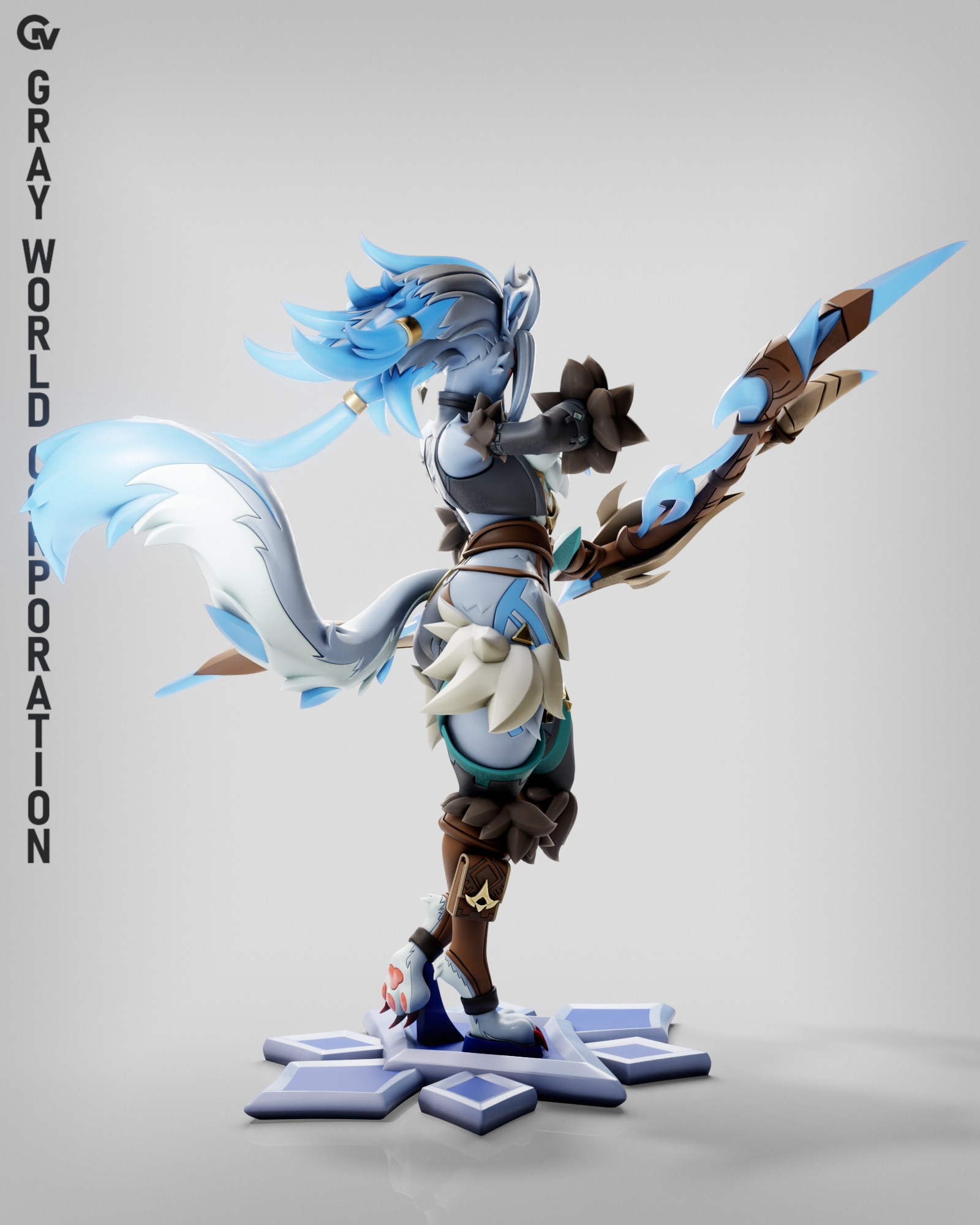 Voywolf Hunter - Genshin Impact 3D Model