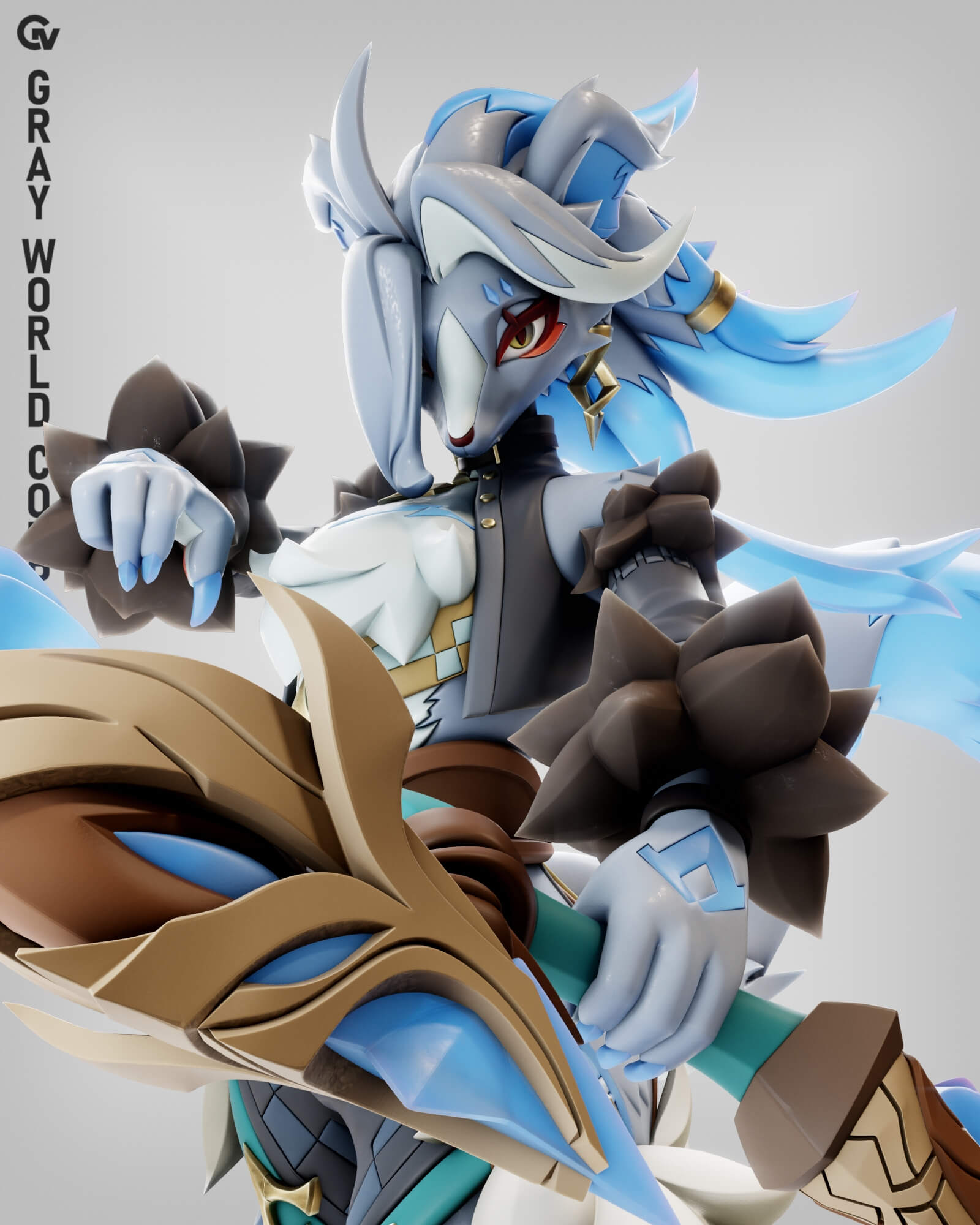 Voywolf Hunter - Genshin Impact 3D Model