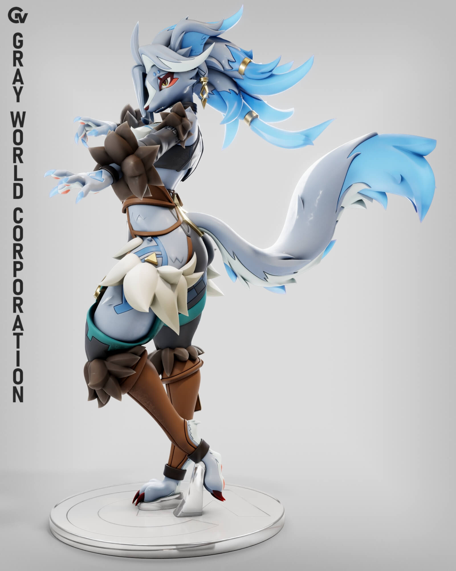 Voywolf Hunter - Genshin Impact 3D Model