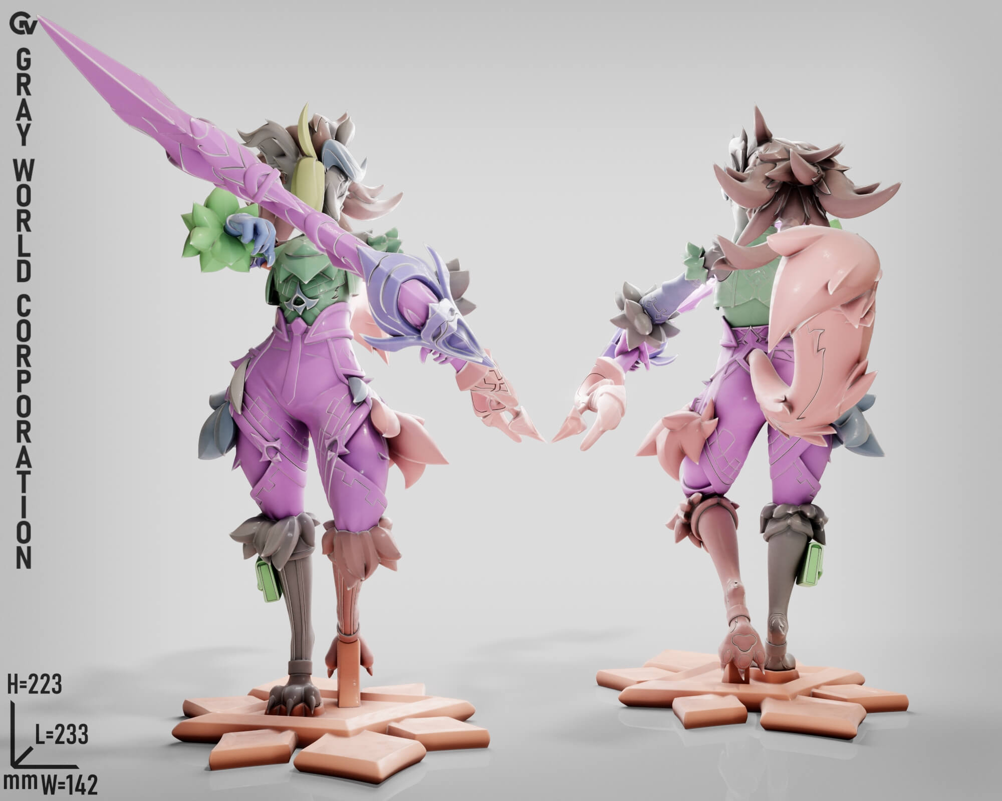 Voywolf Hunter - Genshin Impact 3D Model