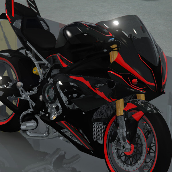 BMW Style Racing Sport Motorcycle