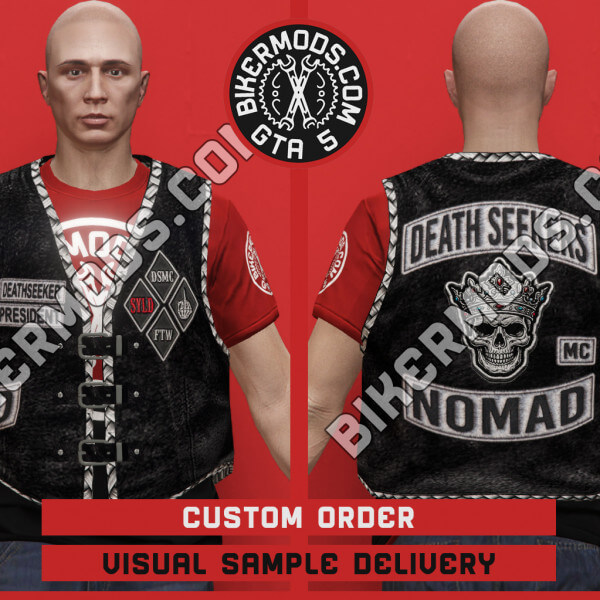 Custom Biker Vest Order