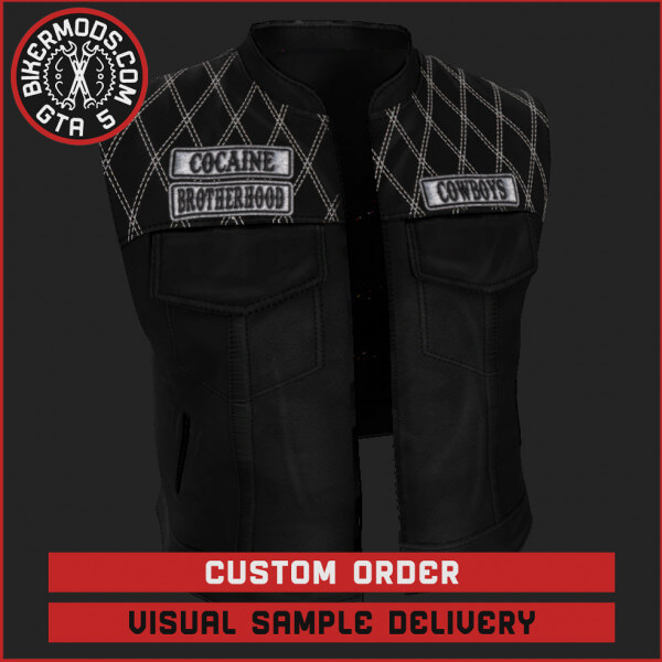 Custom Biker Vest Order