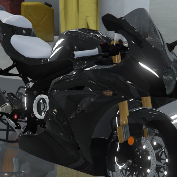 Custom Street Racing Sportbike Motorcycle