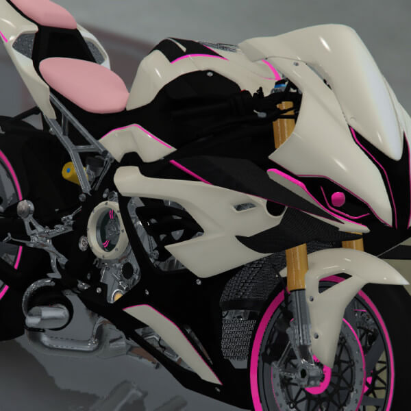 Girl Motorcycle