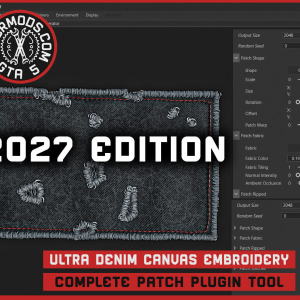 Ultra Denim Canvas Embroidery Tool 2027 Complete Patch Plugin