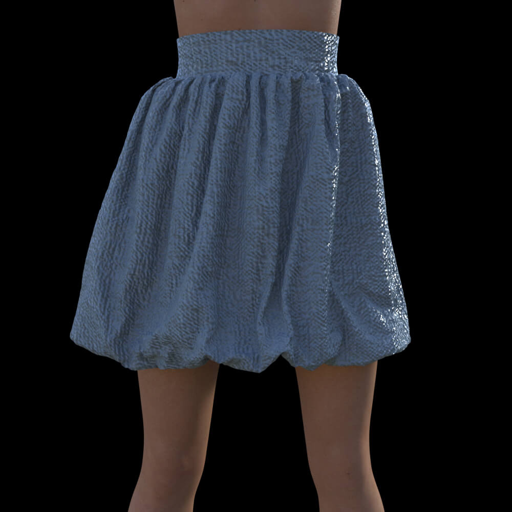 Bubble Skirt for G8F Daz Content