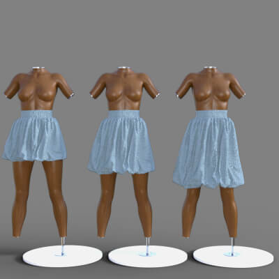Bubble Skirt for G8F