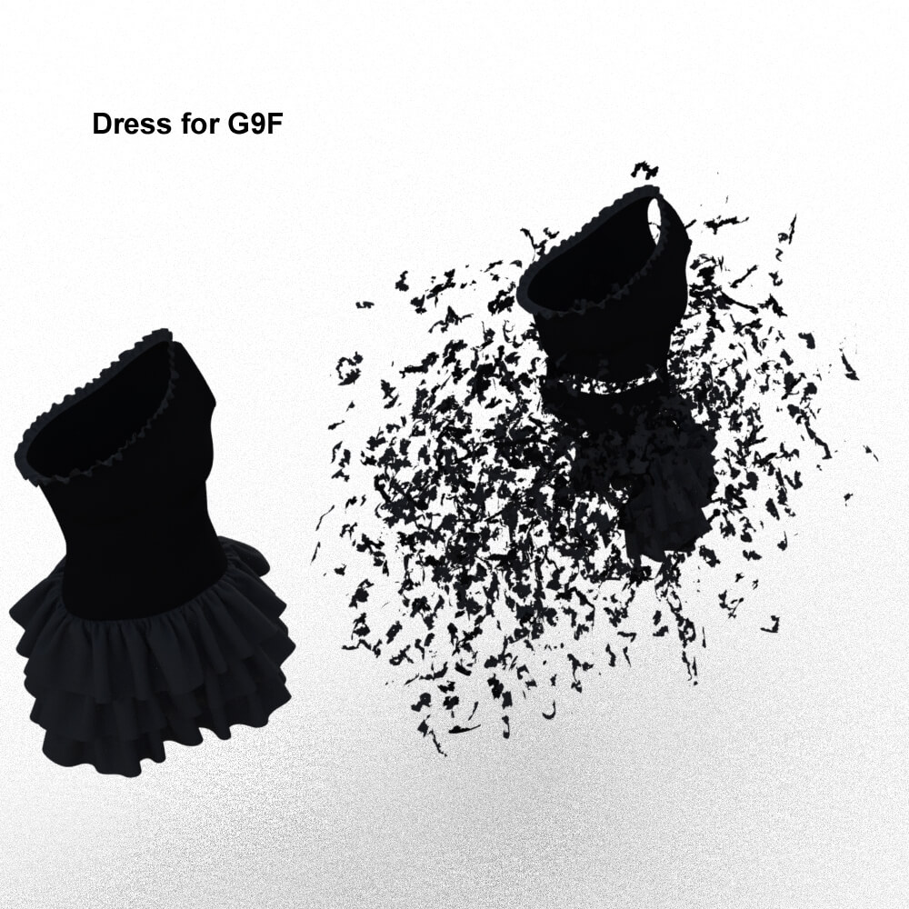 ClothingExploder V1 &ndash Tool for G3 G8 G9 Daz Content
