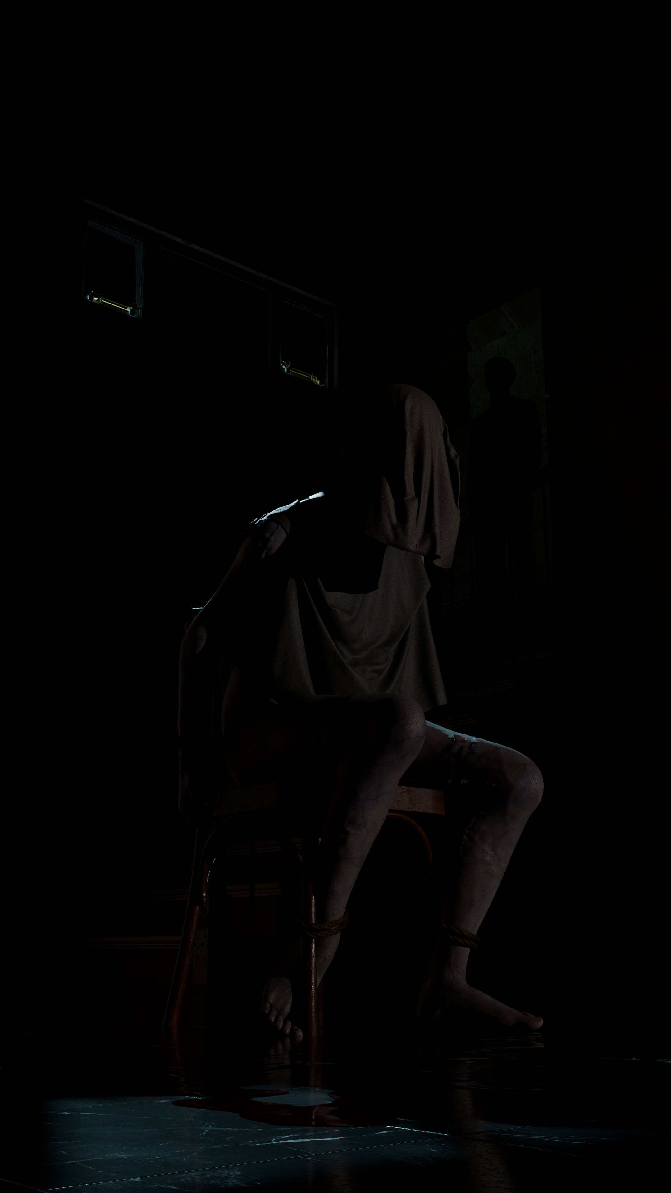 The Last Confession 3D Render, Digital Artwork by GVIBE