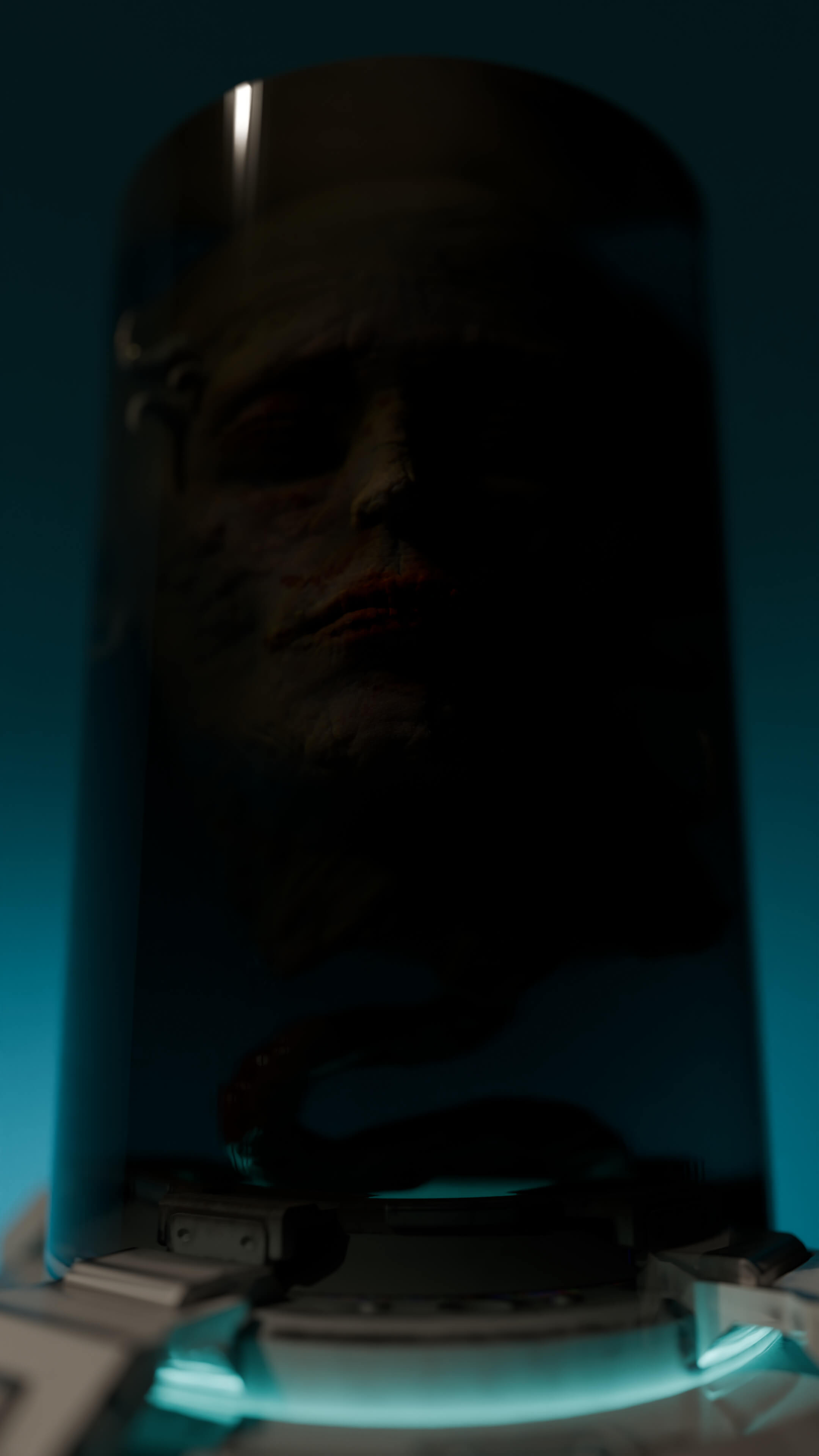 The Last Watcher 3D Render, Digital Artwork by GVIBE