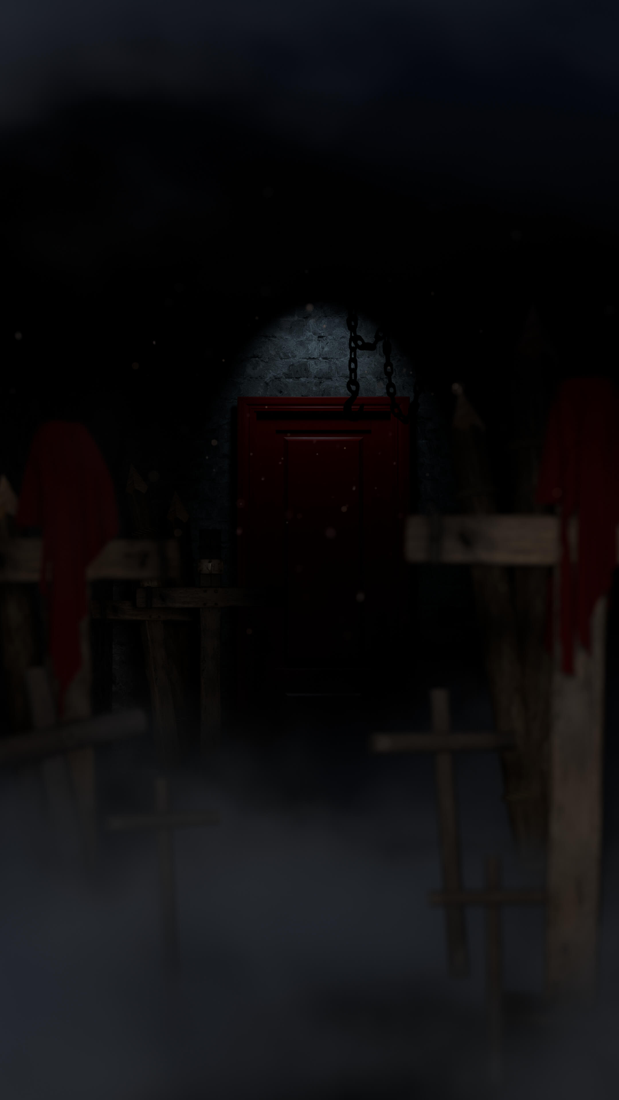 The Red Door 3D Render, Digital Artwork by GVIBE