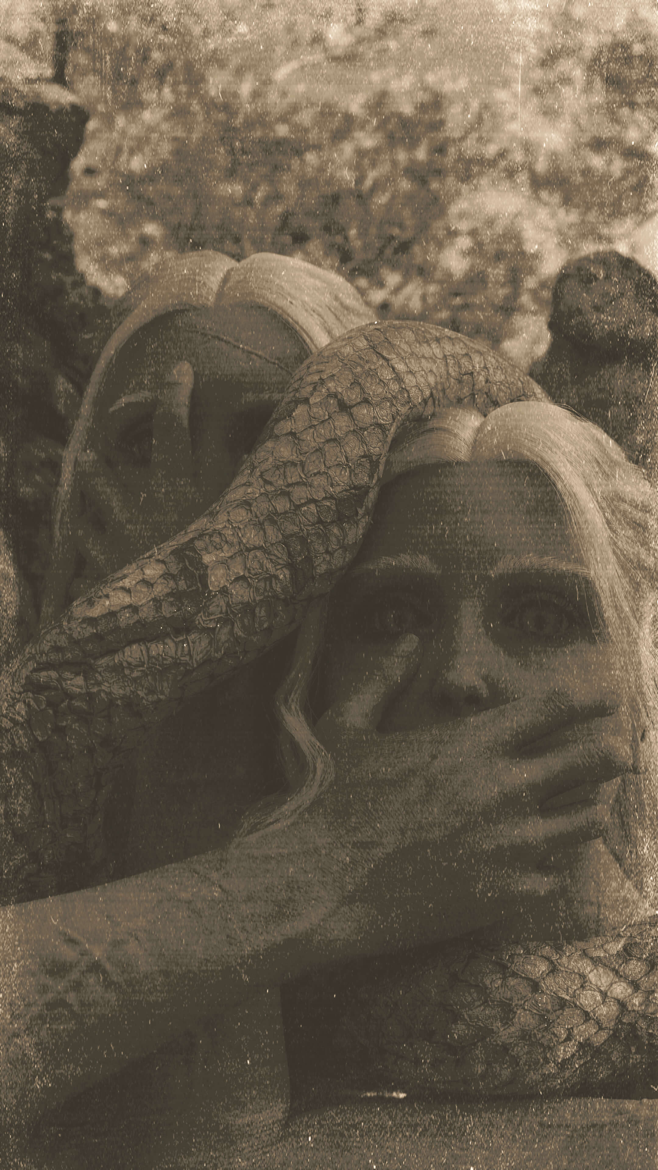 Whispers in the Shadows 3D Render, Digital Artwork by GVIBE