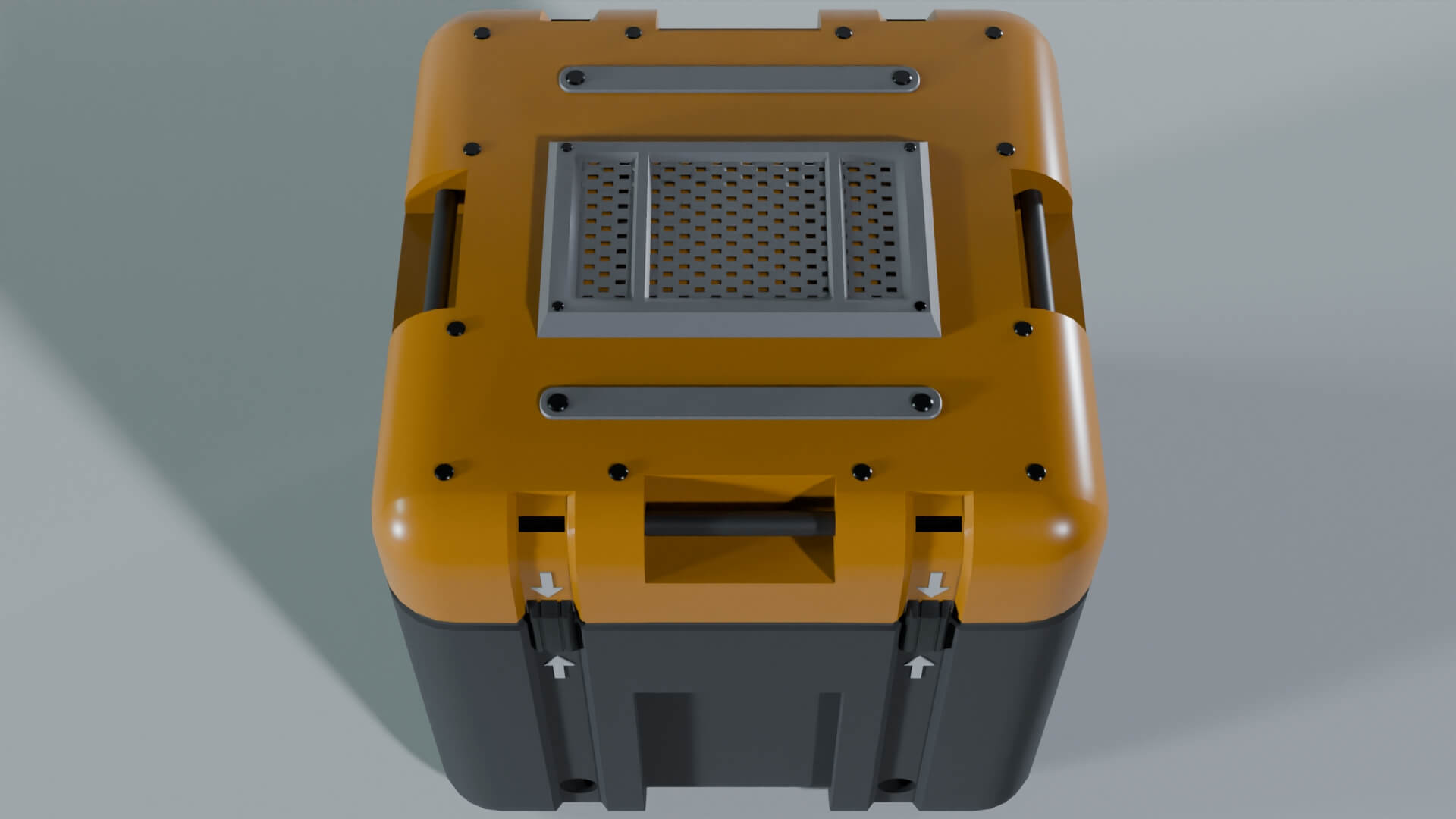 Sci-Fi Military Crate Container 3D Prop 3D Model
