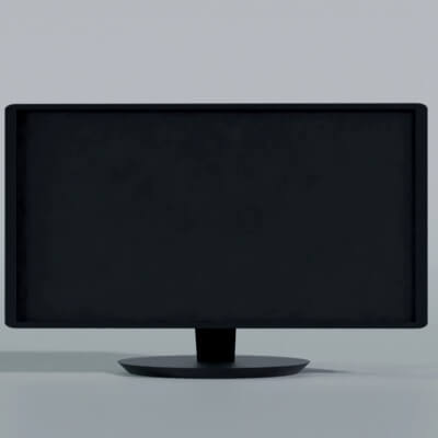 Modern Computer Monitor 3d Model