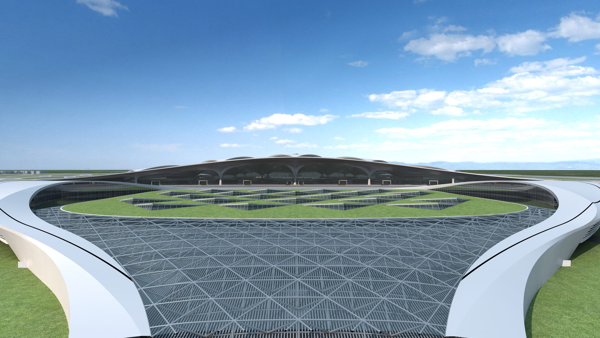 Changsha Airport China Airport 3D Model