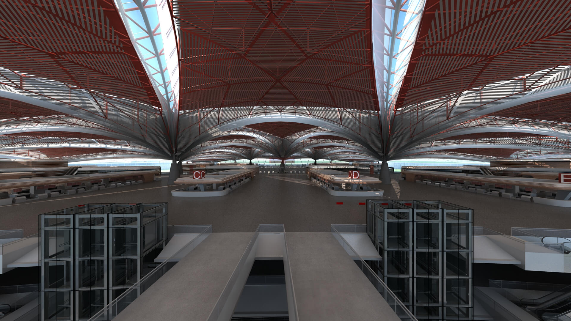 Changsha Airport China Airport 3D Model