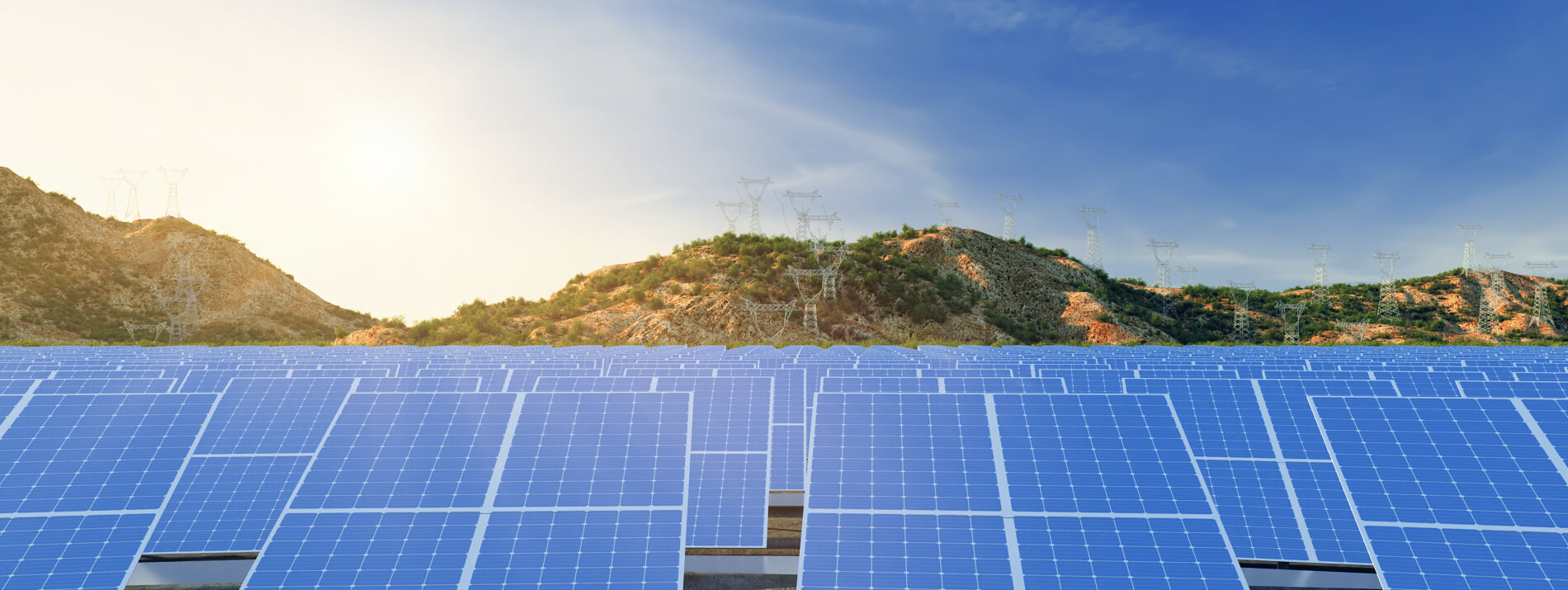 Concentrated Solar Power Station 3D Model