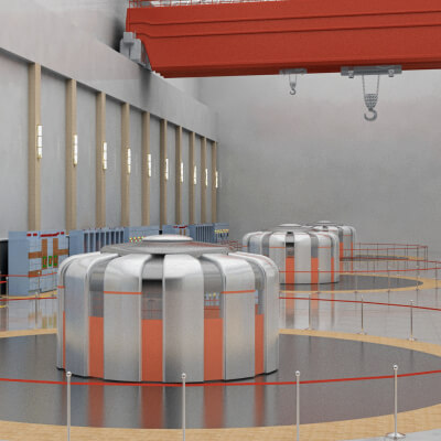 Hydropower Station Generator Hall