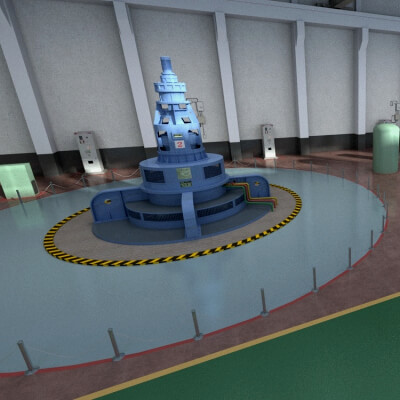 Hydropower Station Generator House