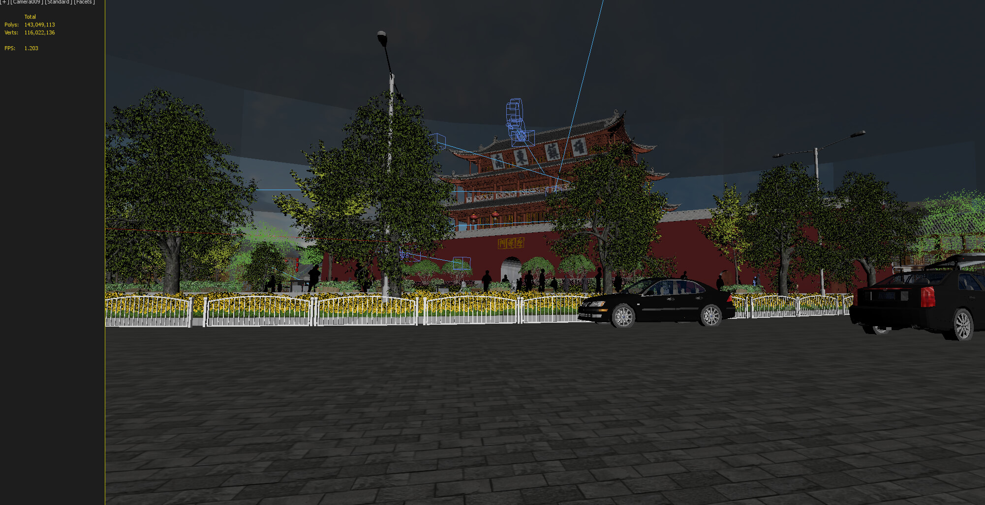 Jianshui Ancient City Yinghui Gate Chinese City Gate Ancient 3D Model