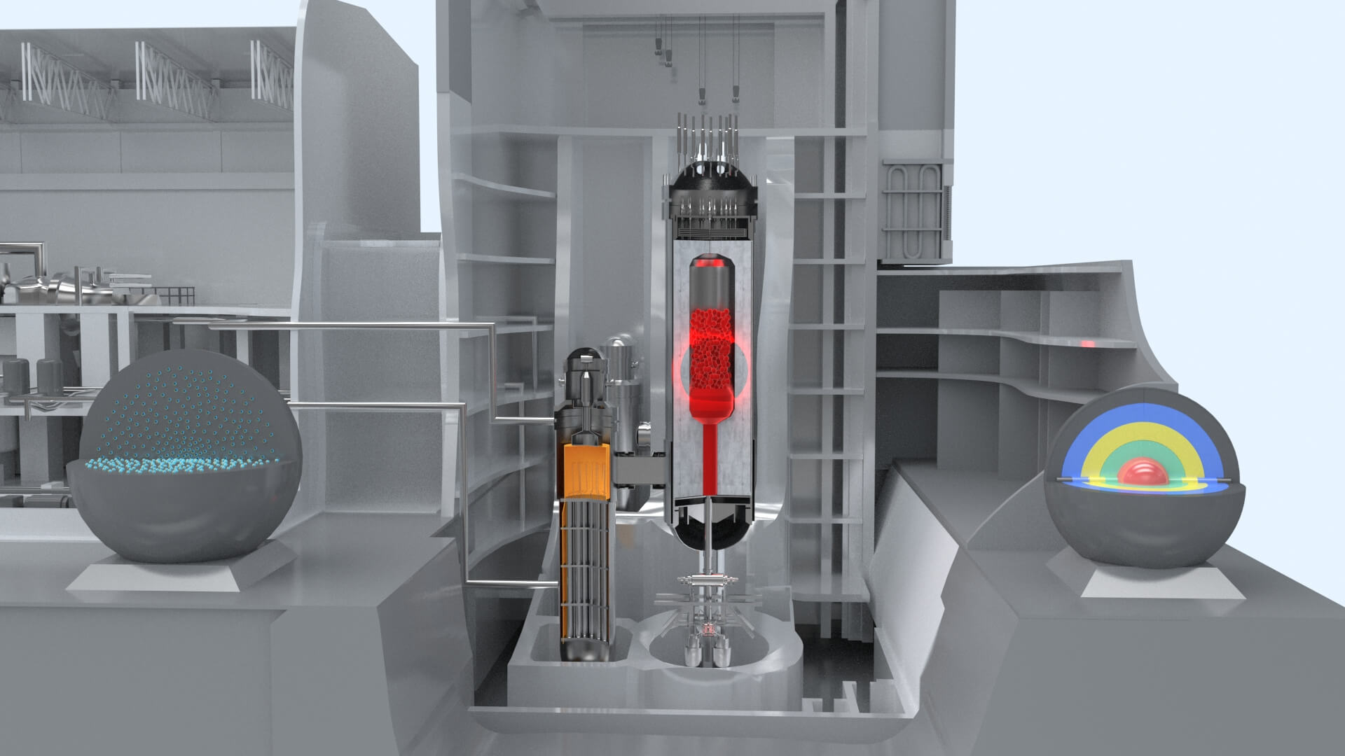 NuclearPowerPlant Reactor Cutaway 3D Model