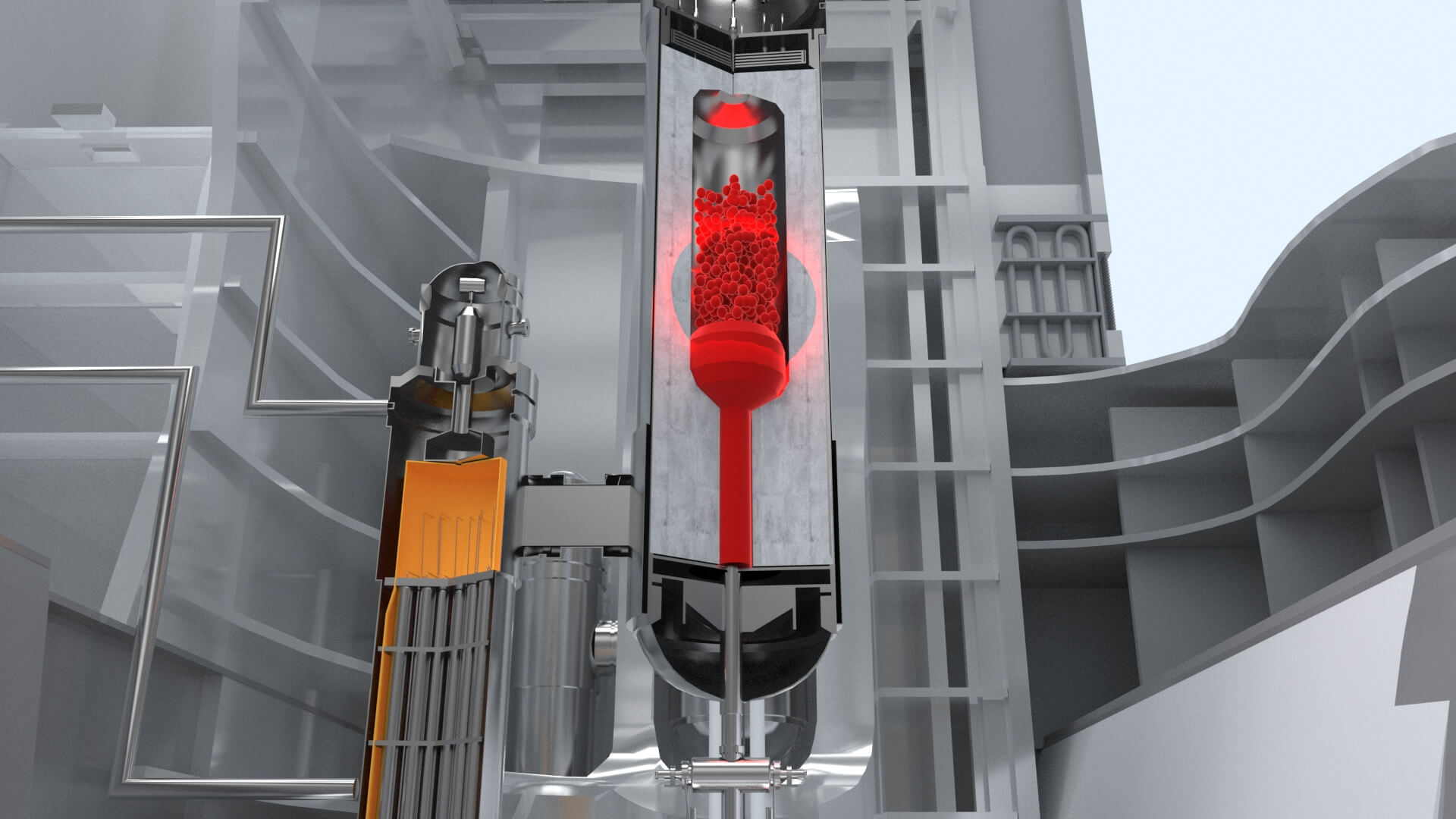 NuclearPowerPlant Reactor Cutaway 3D Model