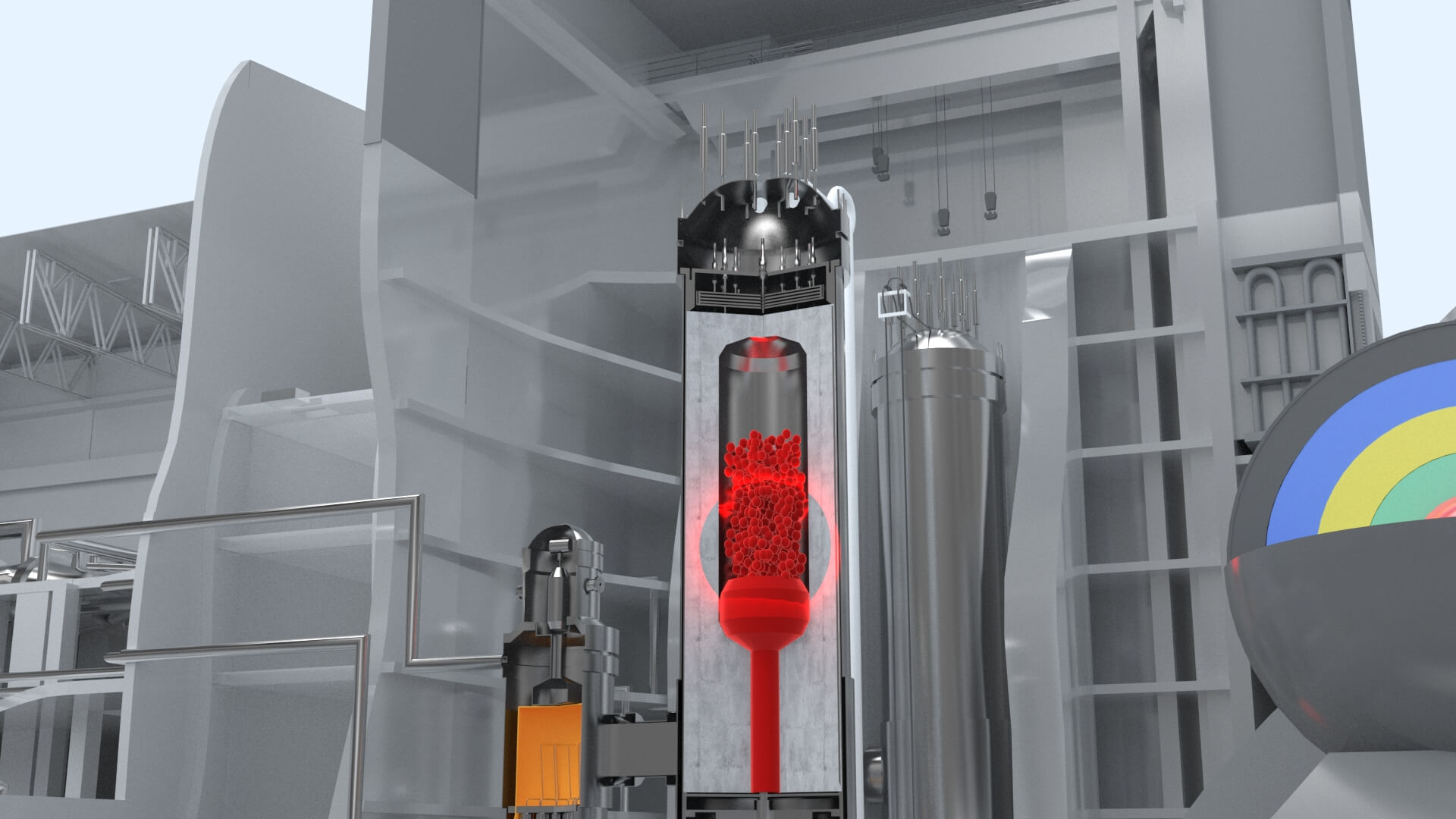 NuclearPowerPlant Reactor Cutaway 3D Model