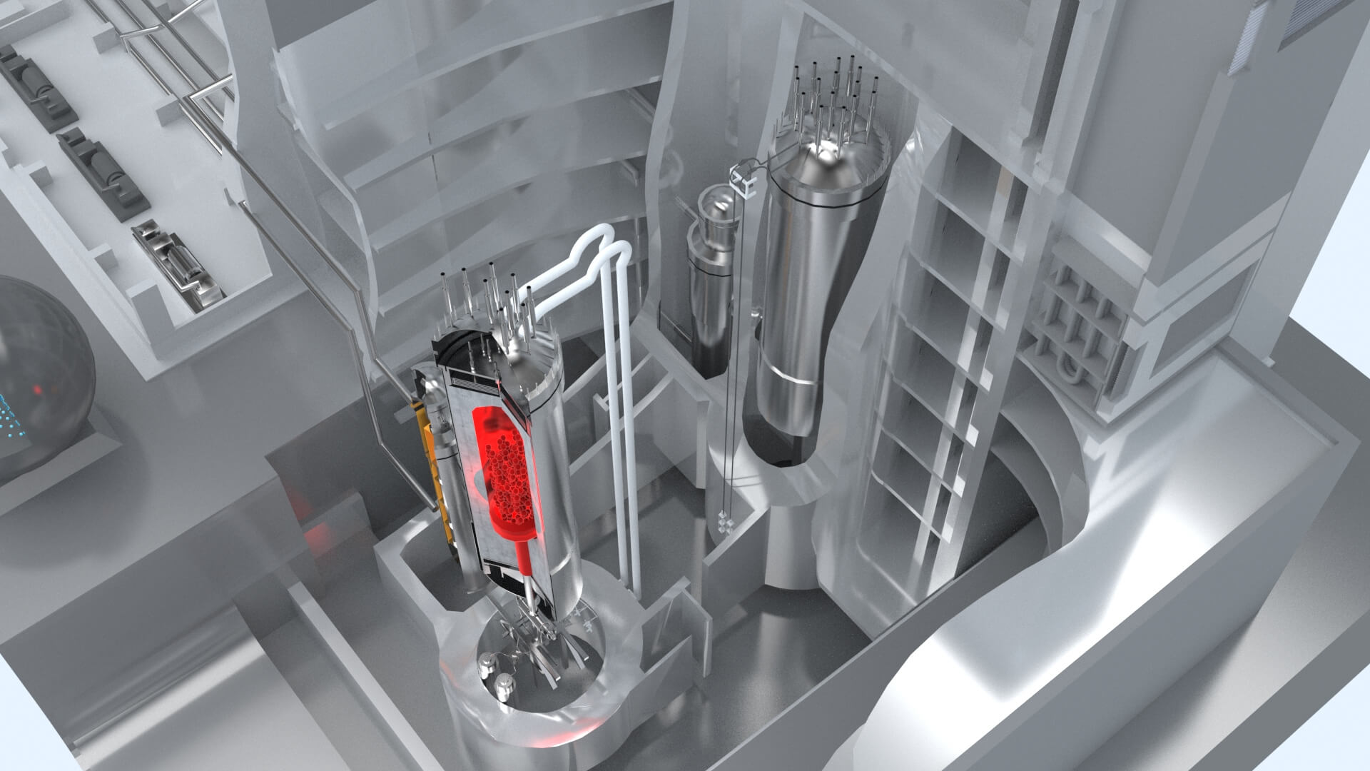 NuclearPowerPlant Reactor Cutaway 3D Model