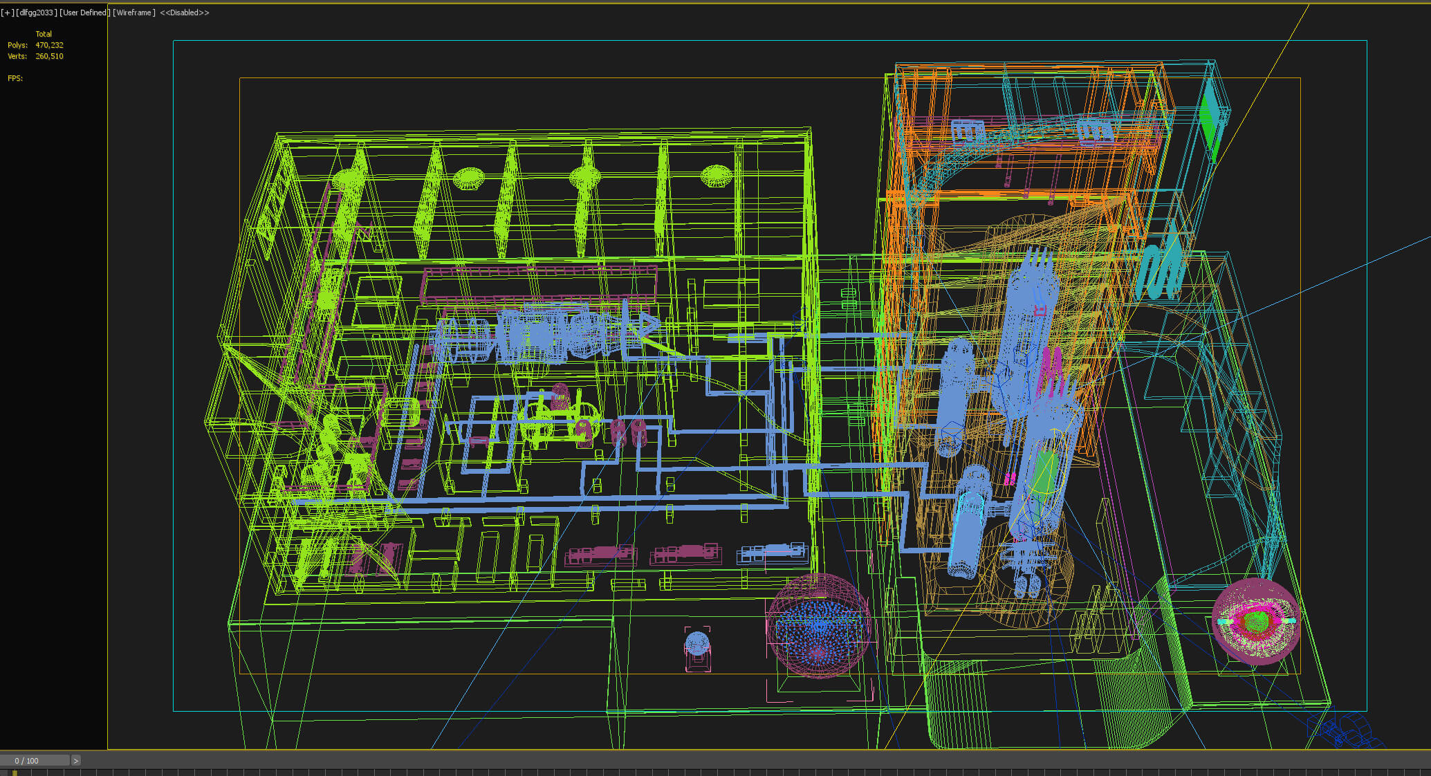 NuclearPowerPlant Reactor Cutaway 3D Model