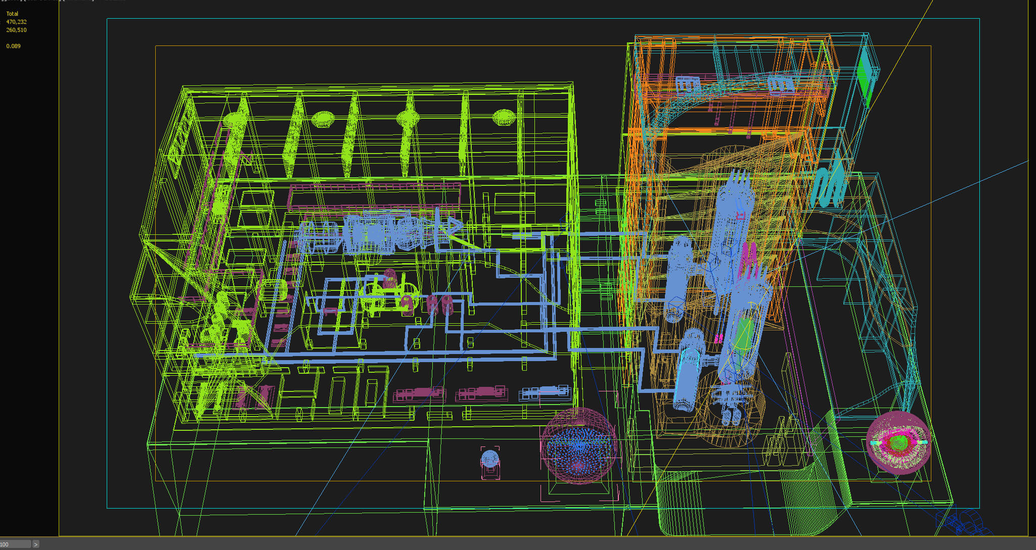 NuclearPowerPlant Reactor Cutaway 3D Model
