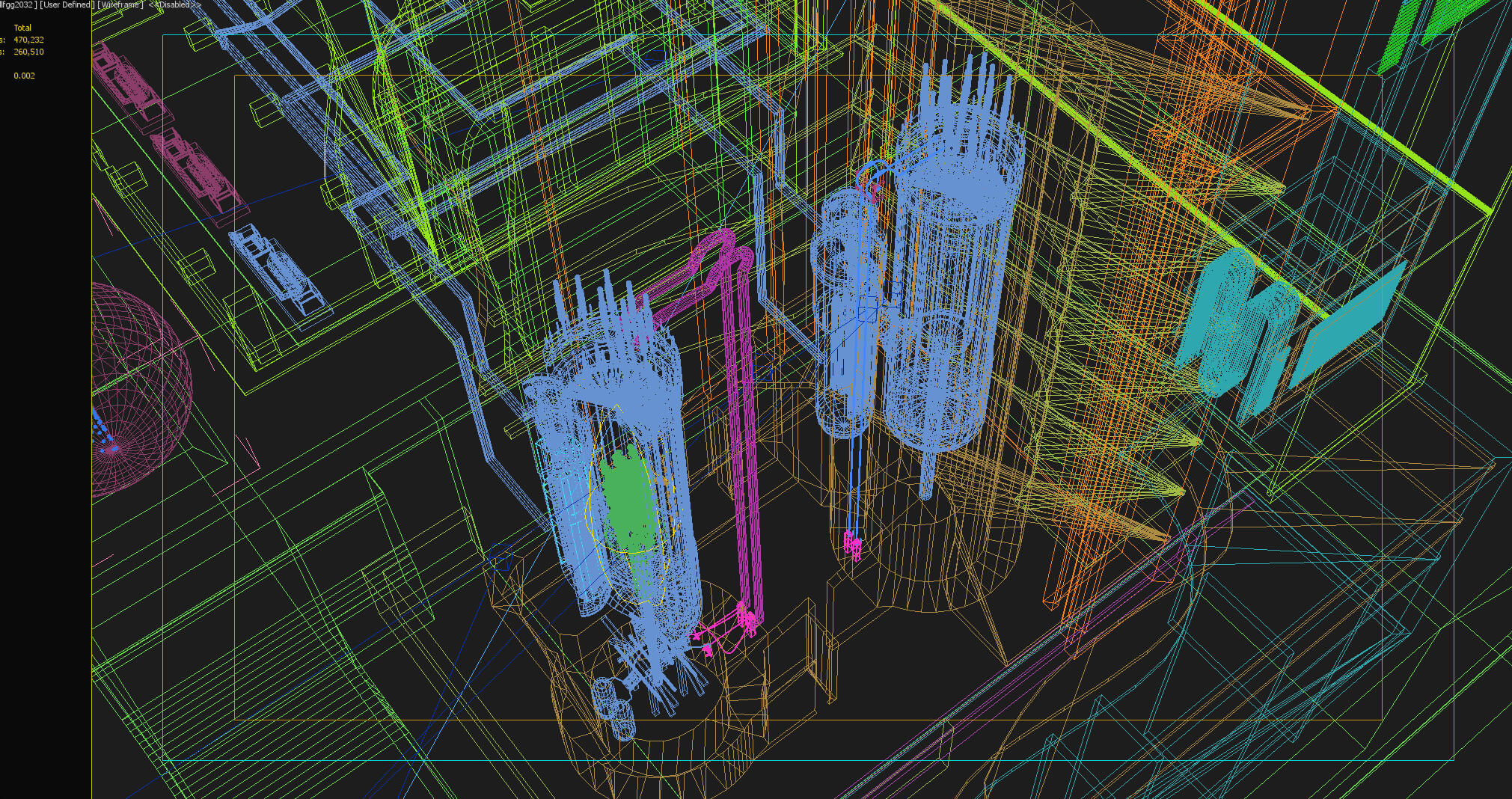 NuclearPowerPlant Reactor Cutaway 3D Model