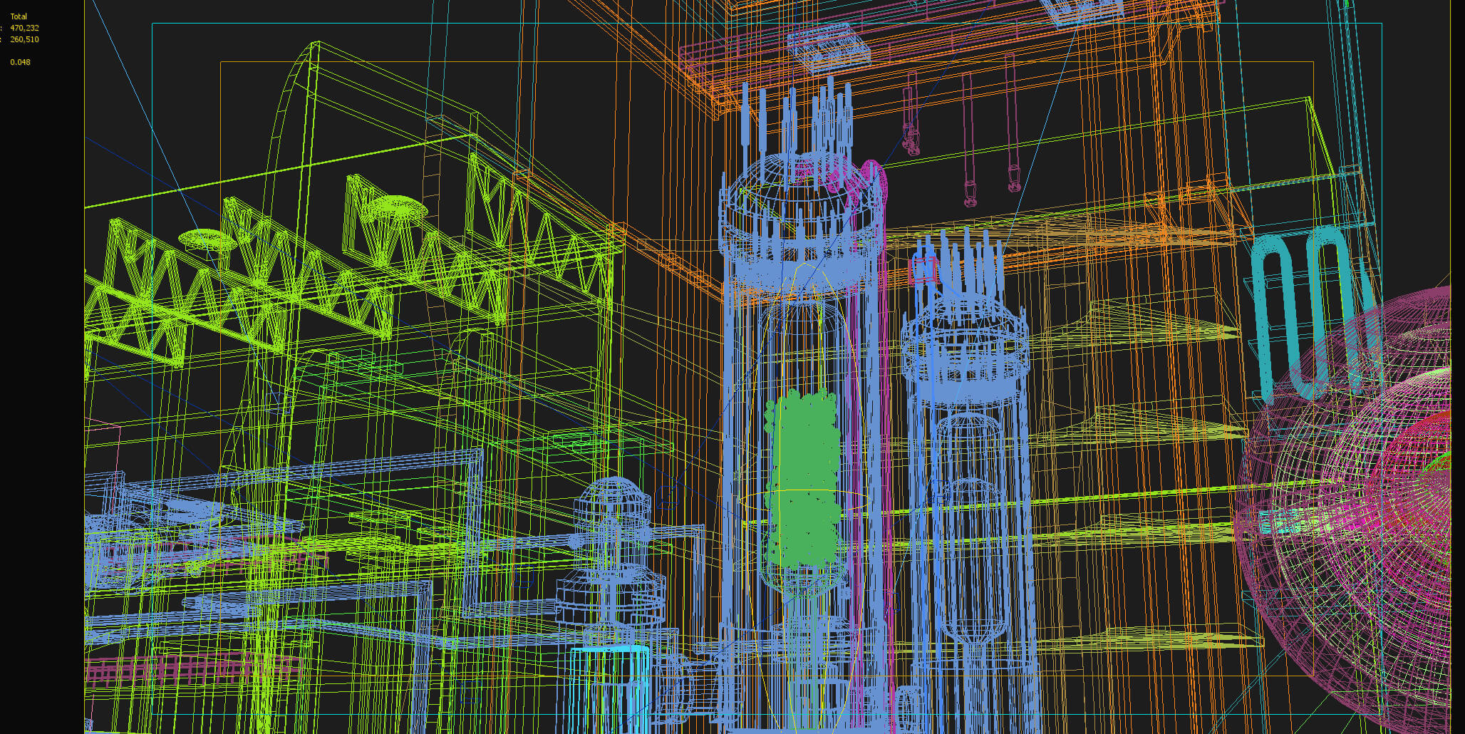 NuclearPowerPlant Reactor Cutaway 3D Model