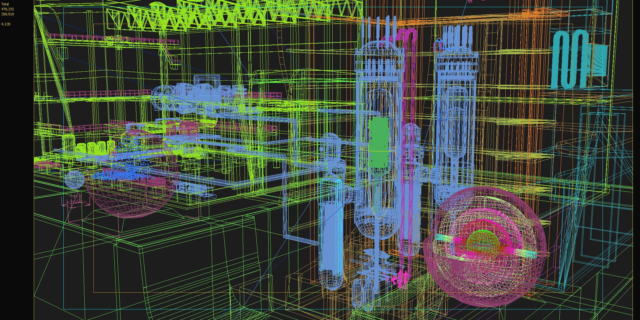 NuclearPowerPlant Reactor Cutaway 3D Model