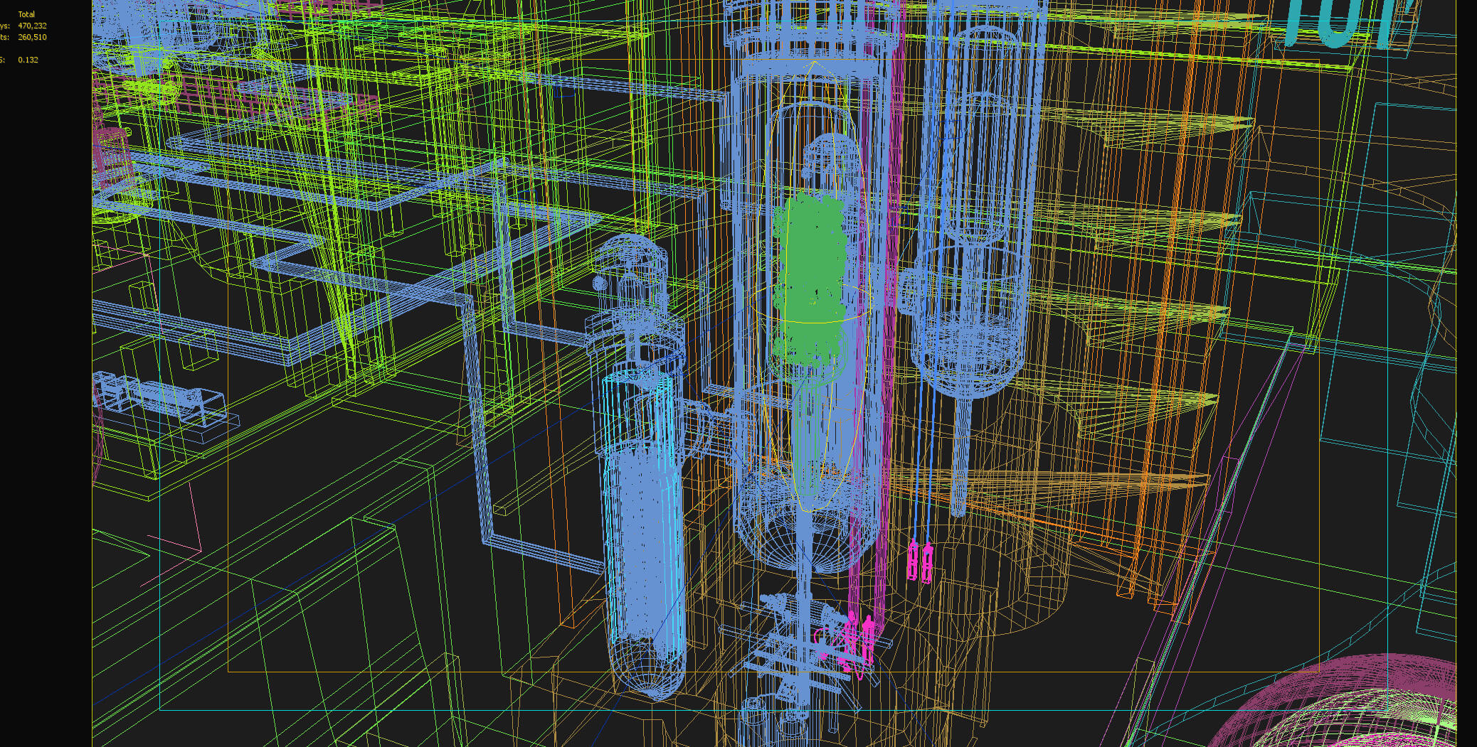 NuclearPowerPlant Reactor Cutaway 3D Model